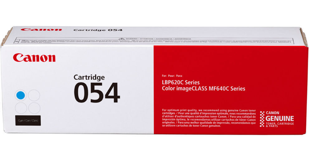 Canon 054 Toner Cartridge - Cyan